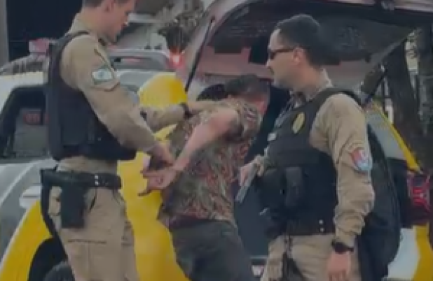 Suspeito de feminicídio contra Thaís Lopatuk é preso pela Polícia Militar