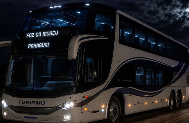 Comerciantes da fronteira são rendidas, agredidas e trancadas em bagageiro durante assalto a ônibus