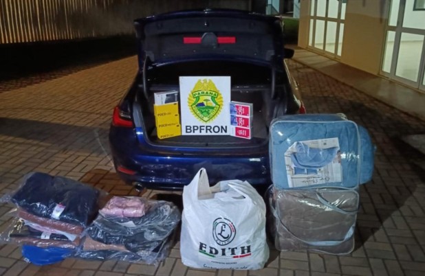 Mercadorias avaliadas em R$ 245 mil são apreendidas durante operação policial