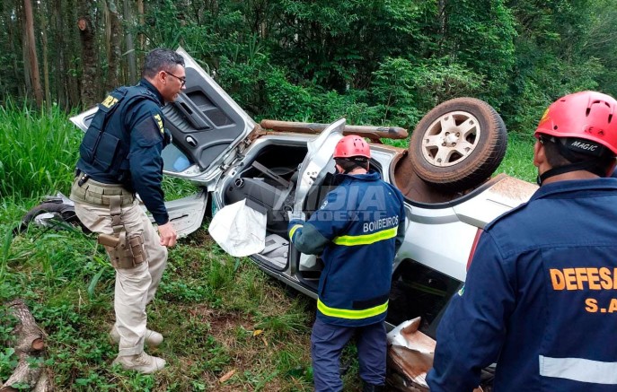 Gravíssimo acidente fatal na BR-163 em Santo Antonio do Sudoeste