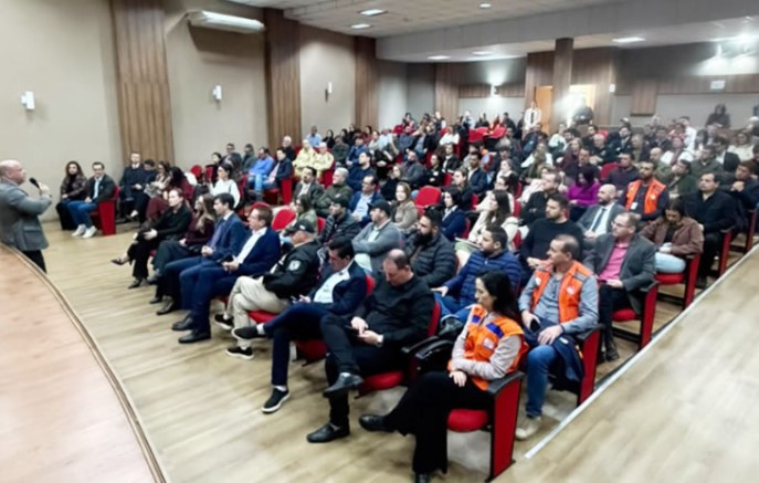 Francisco Beltrão participa de reunião sobre prevenção a eventos climáticos no Sudoeste