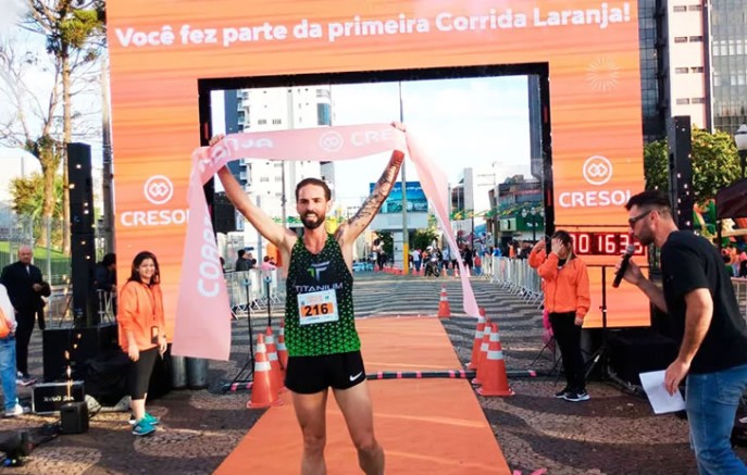 A 1ª Corrida Laranja foi uma grande confraternização