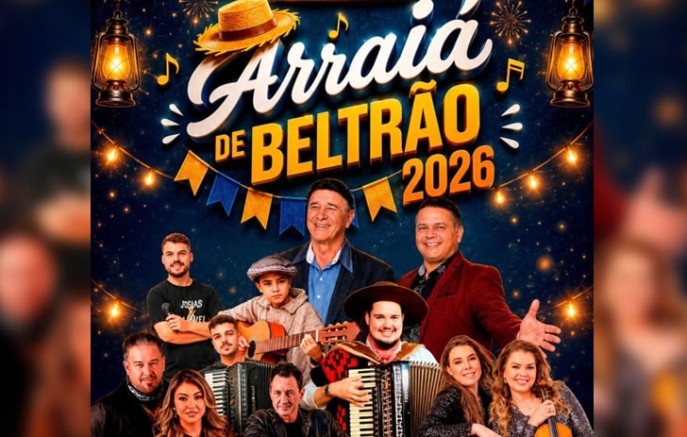 Arraiá  terá quatro dias de festa, shows e atrações para toda a família