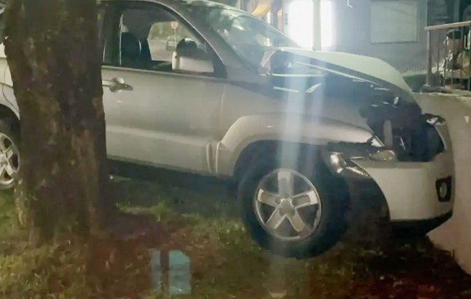 Mulher fica ferida após sinistro de trânsito