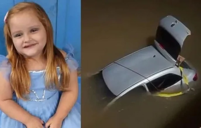 Criança de 6 anos morre após carro da família cair de ponte no Paraná