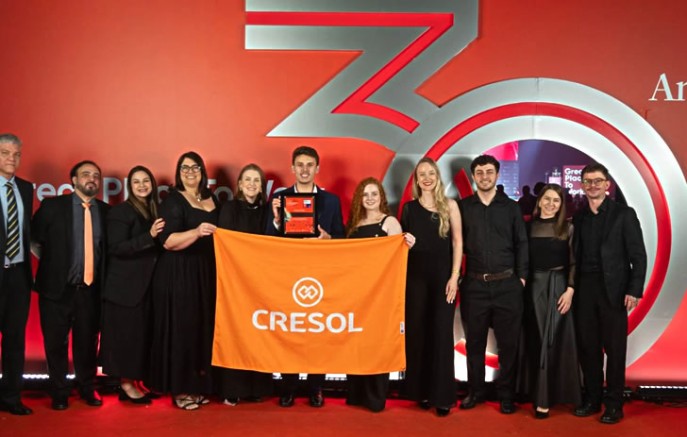 Cresol permanece entre as melhores empresas para trabalhar no Brasil