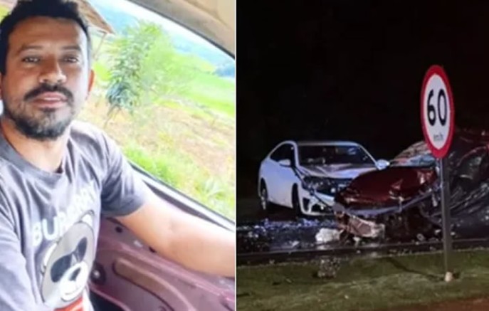 Homem de 32 anos morre em acidente na PR-475, em São Jorge do Oeste