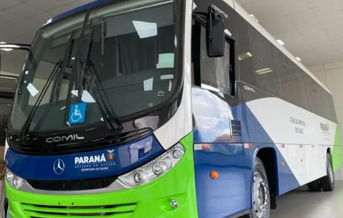 Município recebe novo ônibus para a Saúde