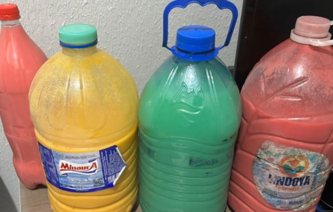 Vigilância Sanitária identifica bebida irregular e aciona Polícia Militar na Expobel