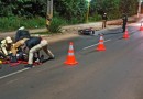 Motociclista fica gravemente ferido em acidente no bairro Guanabara
