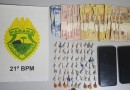 Polícia Militar de Dois Vizinhos prende dois homens por tráfico de drogas