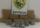 BPFRON apreende mais de 15kg de maconha em Ampére