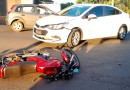 Motociclista fica ferido em colisão registrada na Av. General Osório
