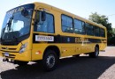 Campo Erê recebe novo ônibus de 52 lugares para o transporte escolar