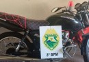 Motocicleta é recolhida durante abordagem da PM