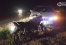Acidente envolvendo moto e carro deixa motociclista ferido, entre Francisco Beltrão e Marmeleiro