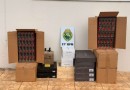 Homens são flagrados furtando materiais elétricos de subestação