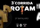 Estão abertas as inscrições para a 3ª Corrida da Rotam