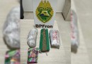 BPFRON apreende mais de um quilo de drogas