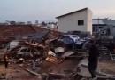 Reservatório rompe e deixa rastro de destruição em Florianópolis