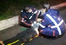 Suposto atropelamento deixa idoso ferido na BR 280 em Marmeleiro