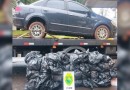 Polícia Militar apreende veículo com 660 quilos de camarão