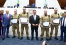 Policiais militares do 21º BPM recebem Menção Honrosa na Assembleia Legislativa