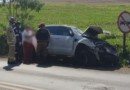 Colisão frontal na PR-483 próximo à Penitenciária Estadual de Francisco Beltrão resulta em prisão por embriaguez ao volante