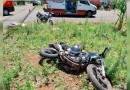 Motos colidem e vítima fica em estado grave
