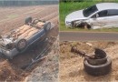 Grave colisão deixa feridos na PR 493 entre os municípios de Verê e Dois Vizinhos