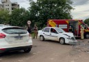 Duas pessoas se ferem em acidente de trânsito no Vila Nova