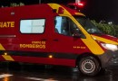 Homem fica ferido após ser atropelado por ônibus na PR-483