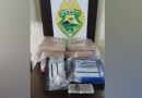Motorista de aplicativo e homem são presos com mais de 8 kg de maconha e 1 kg de cocaína