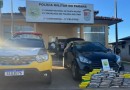 Polícia Militar apreende 35,6 kg de maconha em Ampére