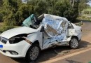 Colisão entre carro e caminhão deixa uma vítima fatal na PR-281