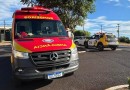 Colisão traseira e registrada em Coronel Vivida