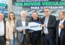 Estado entrega 106 veículos e equipamentos para reforçar atendimentos do Detran-PR