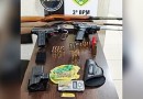 Polícia Militar identifica suspeitos e apreende armas e drogas em ocorrência de disparos de arma de fogo em Pato Branco