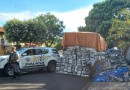 Polícia Militar Rodoviária realiza apreensão de mais de 3,5 toneladas de drogas com motorista de Francisco Beltrão