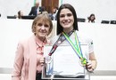 Atleta beltronense Duda Penso recebe Menção Honrosa na Assembleia