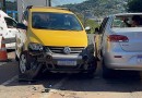 Acidente com quatro veículos deixa um ferido