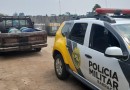 Caminhonete com 800 litros de diesel descaminhado é apreendida e dois são detidos