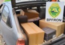 Veículo carregado com vinhos e papel seda de origem argentina é apreendido pelo BPFron