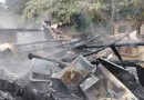 Incêndio destrói residência utilizada como apoio em propriedade rural