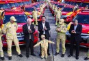 Caminhões, ambulâncias e sonar: governador entrega equipamentos aos Bombeiros