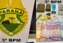 Apreensão de drogas e prisão são registradas em Coronel Vivida
