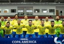 Brasil enfrenta Peru para avançar à final da Copa América de futsal