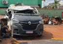 Motorista de transportadora de Marmeleiro sofre grave acidente no MT