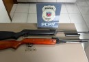 Investigação da Polícia Civil resulta na apreensão de armas e prisão em Ampére
