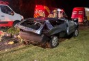Grave capotamento deixa feridos em Enéas Marques